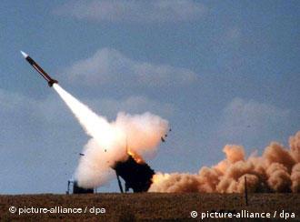 Американская ракета-перехватчик типа Пэтриот