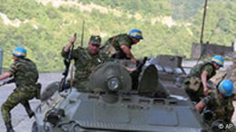 Russian tank in Abkhazia