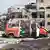 Syrien Aleppo - Zerstörter Krankenwagen