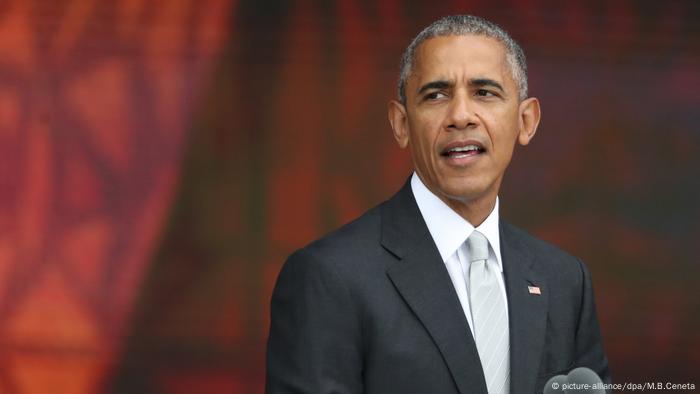 Barack Obama Eröffnung National Museum of African American (picture-alliance/dpa/M.B.Ceneta)