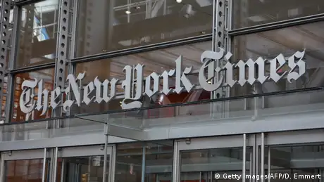 New York Times Gebäude (Getty Images/AFP/D. Emmert)