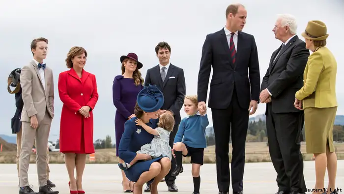 Kanada Prinz William und Familie (Reuters/K. Light)