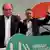 Лидер Баскской националистической партии (БНП) Иньиго Уркулью празднует победу на выборах в парламент автономии