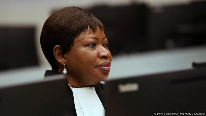 Niederlande Timbuktu Gerichtsprozess gegen Al Mahdi Anklägerin Fatou Bensouda (picture-alliance/AP Photo/B. Czerwinski)