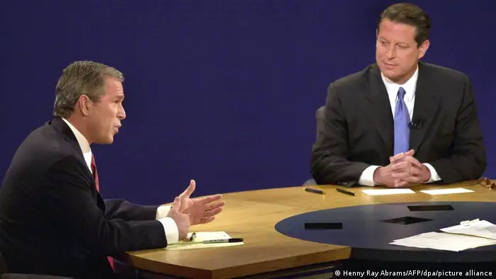 TV Duelle George Bush Al Gore