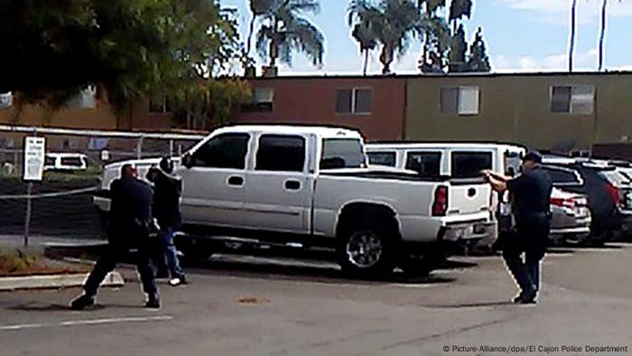 USA erneut Afroamerikaner von Polizei erschossen (Picture-Alliance/dpa/El Cajon Police Department)