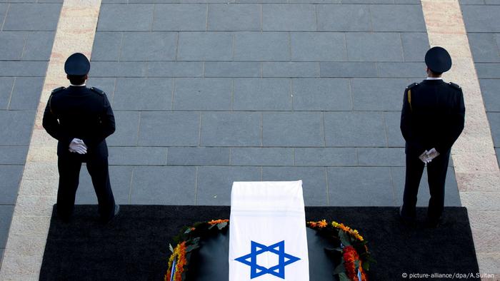 Shimon Peres Jerusalem Israel Trauerzeremonie (picture-alliance/dpa/A.Sultan )