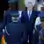 Israels Premierminister Benjamin Netanjahu bei der Trauerzeremonie für Shimon Peres
