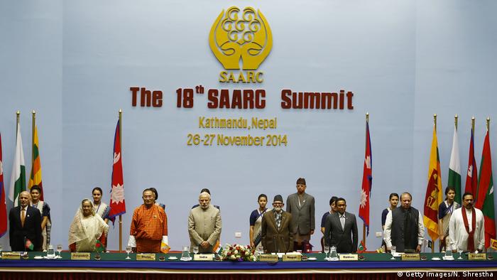 Nepal SAARC Gipfel in Kathmandu 2014