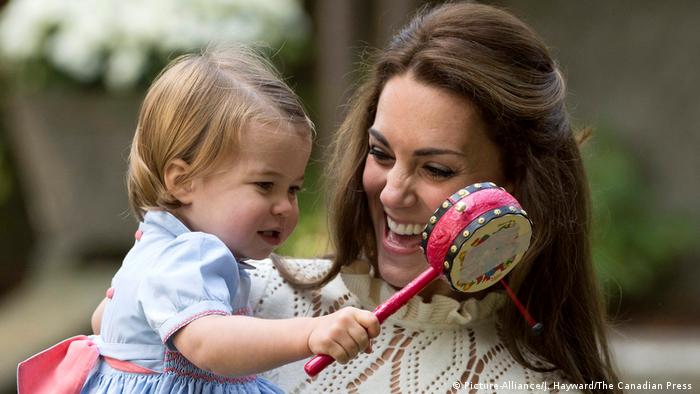Kate Middleton with daughter Charlotte in 2016 (Photo: Picture-Alliance/J. Hayward/The Canadian Press )