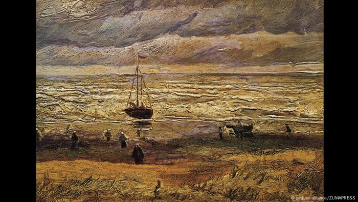 Strand von Scheveningen von Vincent Van Gogh (picture-alliance/ZUMAPRESS)