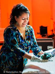 Sofia Paredes Geschäftsführerin der Stiftung Ruta de Maya, Foto: Historisches Museum der Pfalz/Carolin Breckle