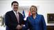 Horacio Cartes und Michelle Bachelet Treffen Horacio Cartes und Michelle Bachelet Treffen