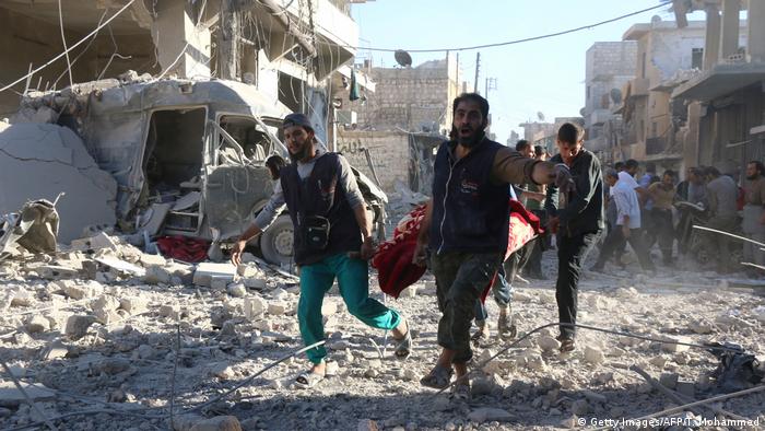 Syrien Bürgerkrieg Aleppo (Getty Images/AFP/T. Mohammed)