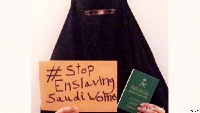 Follow the Hashtag - Stop Enslaving Saudi Women: Protesting against male guardianship