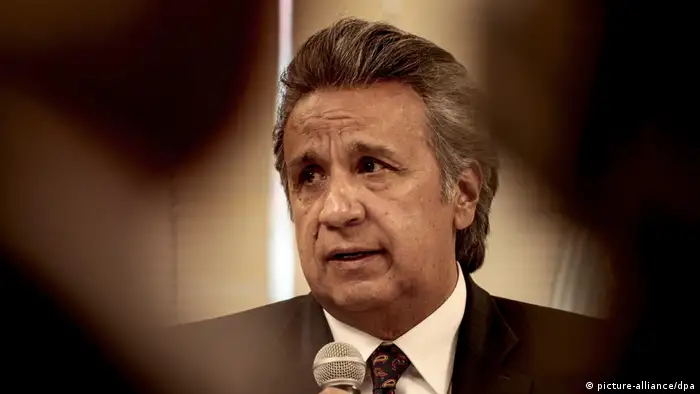 Ecquador | Lenin Moreno - UN Special Envoy on Disability and Accessibility press conference (picture-alliance/dpa)