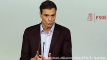 Sánchez advierte a Rajoy y al Gobierno: Su tiempo acabó