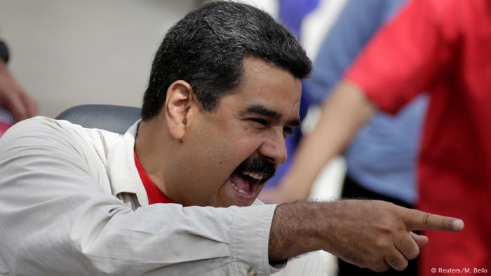 Venezuela Nicolas Maduro in Caracas (Reuters/M. Bello)