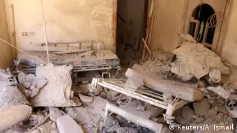 Syrien Zerstörtes Krankenhaus in Aleppo