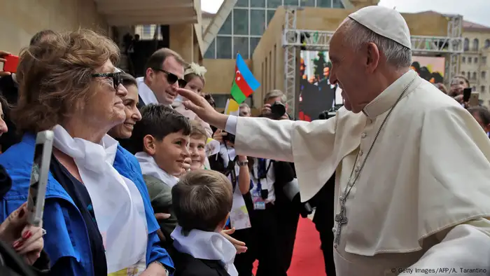 Aserbaidschan Baku Papst Franziskus Kaukasusreise