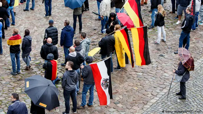 Deutschland Dresden Pegida Demonstration