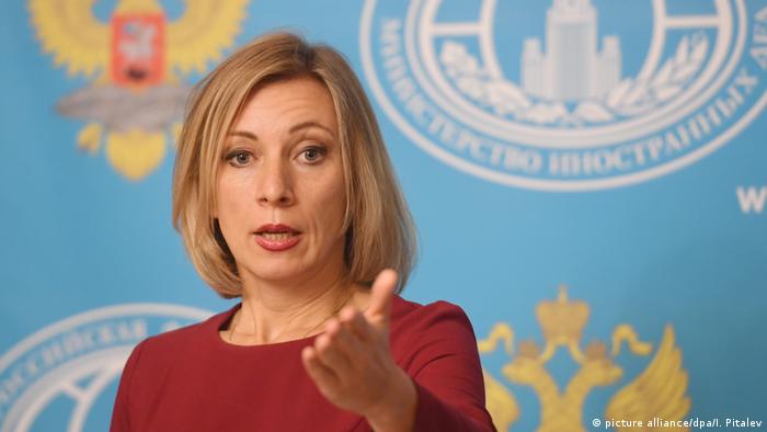 María Zajárova, portavoz del Ministerio de Relaciones Exteriores de Rusia