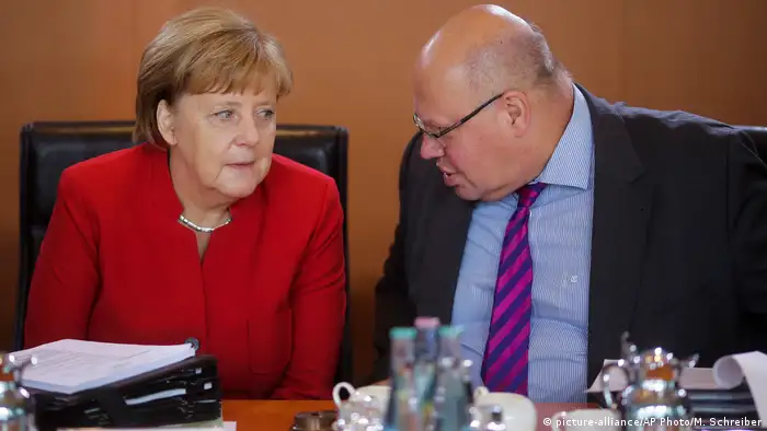 Merkel and Peter Altmaier