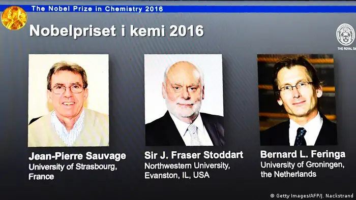 Schweden Bekanntgabe Chemie-Nobelpreis in Stockholm
