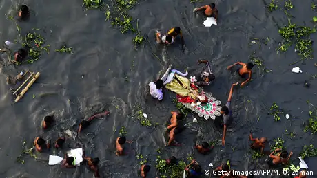Bangladesch Durga Puja (Getty Images/AFP/M. U. Zaman)
