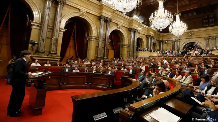 Spanien Parlament von Katalonien in Barcelona