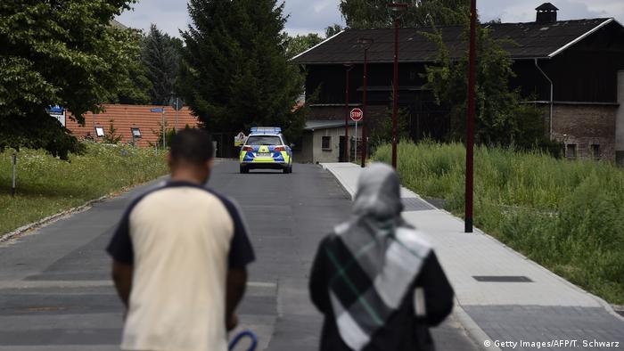 Deutschland Flüchtlinge in Freital