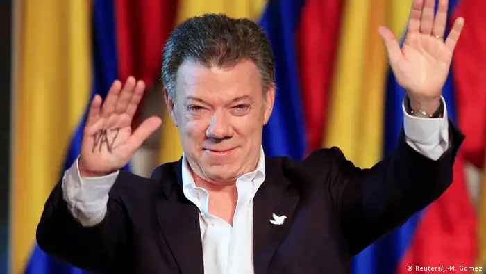 Kolumbien Juan Manuel Santos (Reuters/J.-M. Gomez)