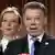 Preşedintele columbian Juan Manuel Santos şi soţia acestuia, la decernarea Premiului Nobel pentru Pace