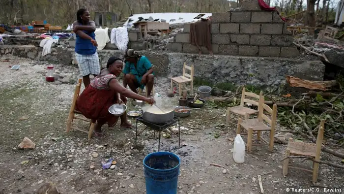 Haiti nach Hurrikan Matthew (Reuters/C.G. Rawlins)