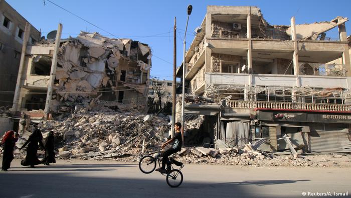 Destruction in Aleppo