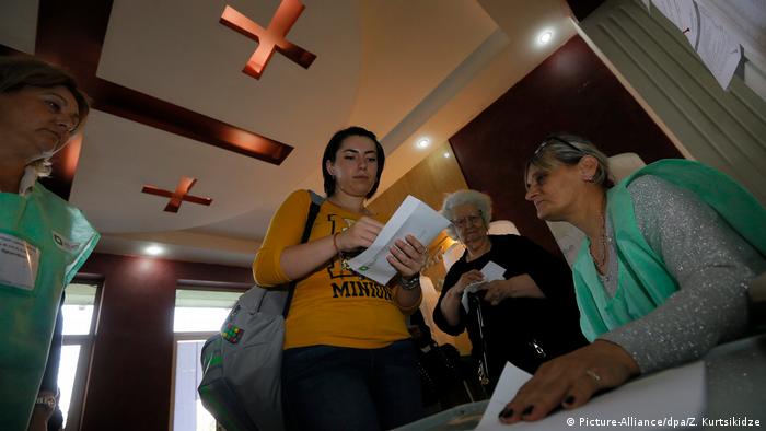 Georgien Parlamentswahl