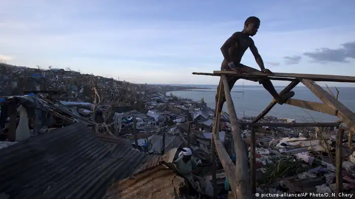 Orkan Matthew in Haiti (picture-alliance/AP Photo/D. N. Chery)