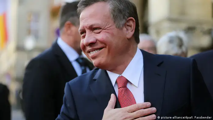 Deutschland Jordaniens König Abdullah II erhält Westfälischen Friedenspreis (picture-alliance/dpa/I. Fassbender)