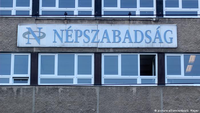 Ungarn Oppositionszeitung Nepszabadsag vor Aus