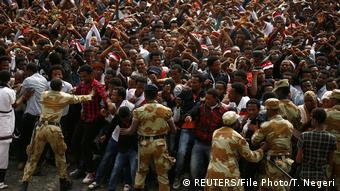 Äthiopien Protesten der Oromo in Bishoftu