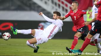Fußball WM-Qualifikationsspiel Albanien gegen Spanien