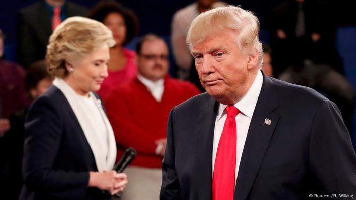 US TV Debatte Trump vs Clinton