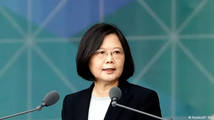 Taiwan Präsidentin Tsai Ing-wen