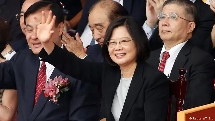 Taiwan Präsidentin Tsai Ing-wen (Reuters/T. Siu)