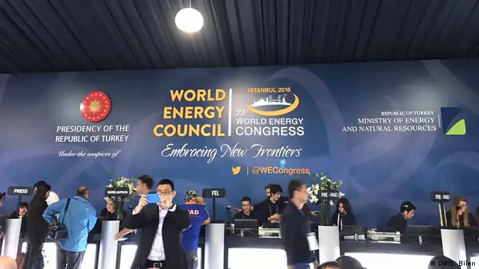 Türkei Weltenergiekongress WEC in Istanbul