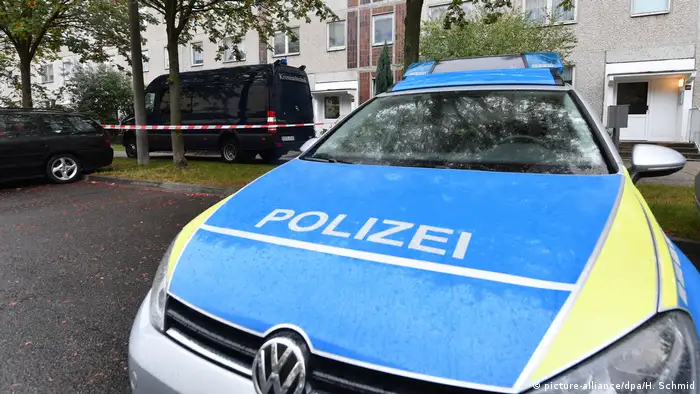 Deutschland Terrorverdächtiger in Leipzig gefasst (picture-alliance/dpa/H. Schmid)