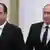 Russland Wladimir Putin und Francois Hollande