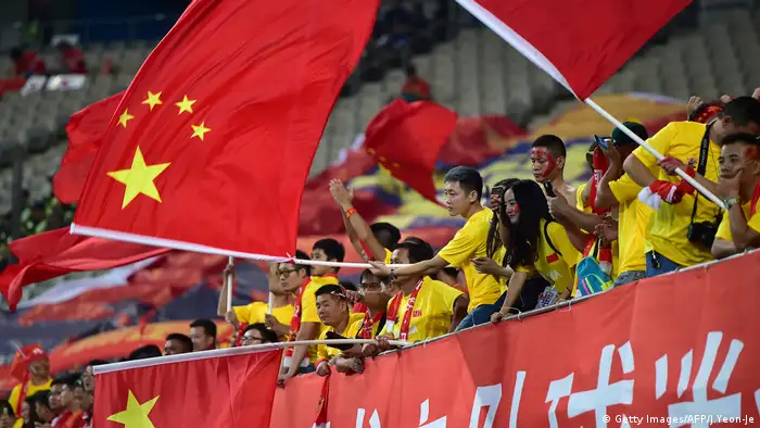 Fanmeile China Weltmeisterschaft Qualifikation Fußball