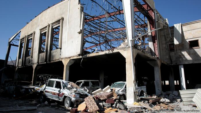 Jemen Sanaa Luftangriff Saudi Arabien (picture-alliance/AP Photo/H.Mohammed)