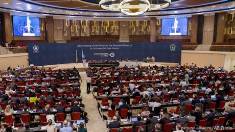 Ruanda Kigali internationales Treffen zum Klimawandel (picture-alliance/AP Photo)